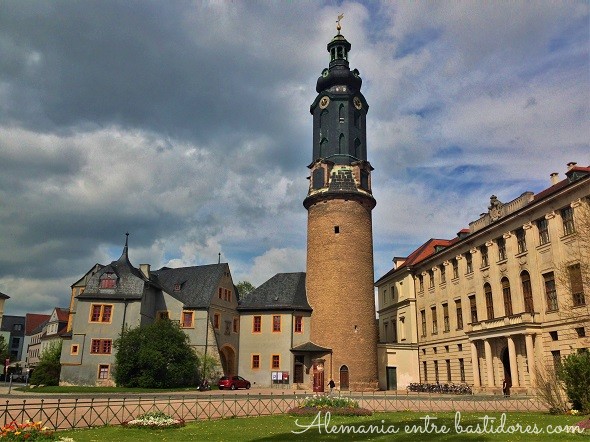 Stadtschloss weimar torre entrada